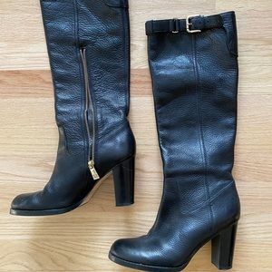 COACH Leather Heeled Boots
